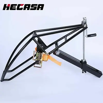 Motorcycle Receiver Hitch Hauler Trailer Tow Dolly Rack Carrier US Stock • $98.95