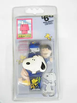 Vintage EGC Digital PEANUTS Snoopy Child's Wristwatch W/Changeable Faces NOS • $29.03