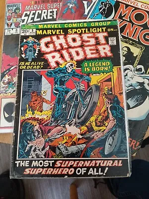 Marvel Spotlight #5  Ghost Rider  CGC 6.0 Universal Grade • $1000
