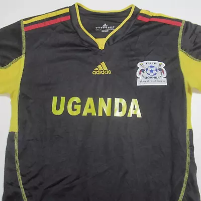 Uganda Cranes Soccer Jersey Adidas National Football Team FUFA Mens Large • $20