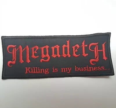MEGADETH Embroidered Patch Thrash Metal Astral Threads • $5.49