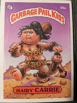 1985 Topps Vintage GPK Hairy Carrie 56a • $26.13