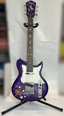 Purple Hannah Montana Secret Star Disney By Washburn 3/4 Electric Guitar • $79.42