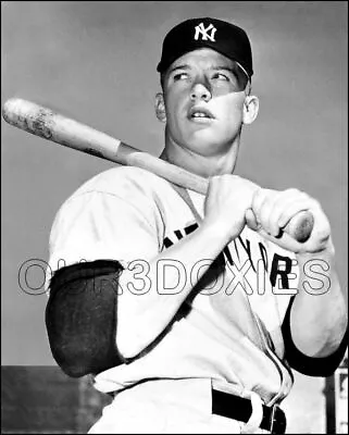 Mickey Mantle Photo 8X10 - 1952 Topps Card Photo Yankees   • $7.95