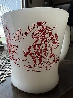 Used Vintage Davy Crockett Drinking Cup With Handle • $21