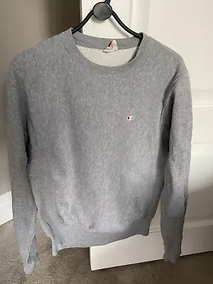 Champion Sweatshirt - Light Grey XS • £0.99