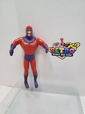 *VTG* MARVEL 1991 X-Men Magneto Just Toys Bendy 6  Action Figure Vintage  • $7.18