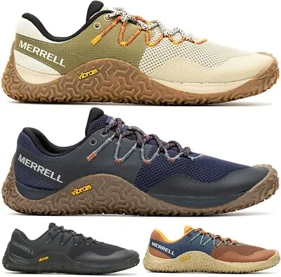 Merrell Trail Glove 7 Barefoot Trail Running Trainers Athletic Shoes Mens New • £118.99