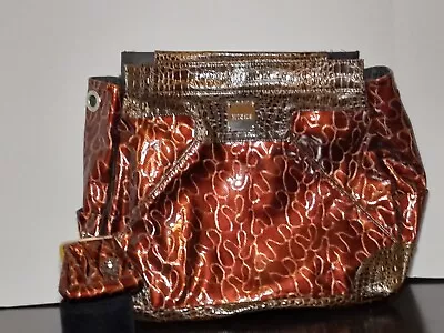 Miche Womens DREW MAGNETIC PURSE SHELL Faux Alligator Leather & Matching Wallet  • $10