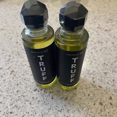 TRUFF Black Truffle Oil - Black Truffle Infused Olive Oil - 2 BOTTLES 6 OZ EACH • $24.99