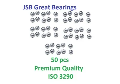 (QTY.50) 3/16  Bearing Balls G10 Ball 3/16 Inch Premium Precision AISI52100  • $5.66