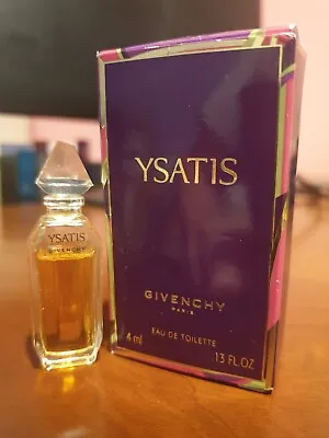 £15.99 • Buy Ysatis By Givenchy 🌸 Women’s Eau De Toilette Miniature 4ml Vintage Boxed