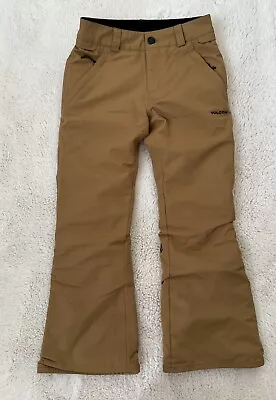 Volcom True To This Youth Medium 10 Ski Snowboard Pants Copper • $25