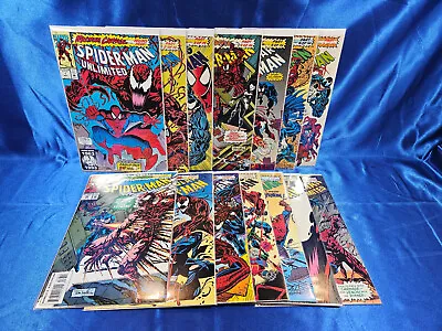 COMPLETE Maximum Carnage Lot 1-14 Venom Amazing Spider-Man Web Of Spectacular • $89.99