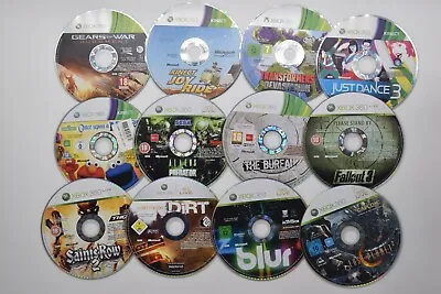 Xbox 360 Disc Only Games - Multi Listing - Huge Selection - 15% Discount On 2+ • £2.50