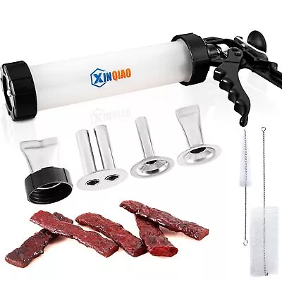 Jerky Gun Food Grade Plastic Beef Jerky Gun Kit1 LB Jerky Maker With 4 Stain... • $49.82