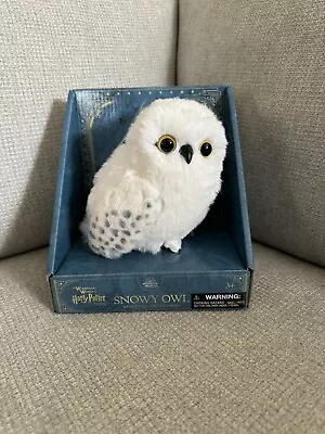 Universal Studios Harry Potter Hedwig Snowy Owl Shoulder & Sound Movement Plush • $99.95