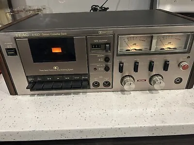 £97.90 • Buy Teac A-430 Stereo Cassette Deck Vintage 3 Head . For Parts Only