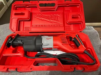 MILWAUKEE 6538-21 CORDED SAWZALL 15 AMP NEW OPEN BOX Free Shipping! 1010 • $189.95