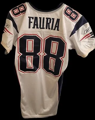 2002 Christian Fauria Game Worn White New England Patriots Jersey • $749.99