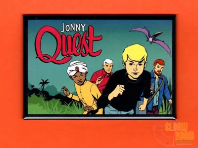 $3.75 • Buy Jonny Quest Jungle Scene Art 2x3  Fridge/locker Magnet 