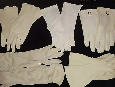 Lot Of 5 Pairs Of Vintage Ladies Gloves (#91) • $12.99