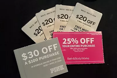 Victoria's Secret Coupons • $20.40