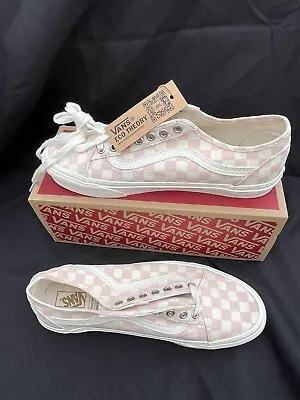 VANS Men 9 Women 10.5 Eco Theory Checkerboard Pchykeennatri Sneakers New In Box • $60