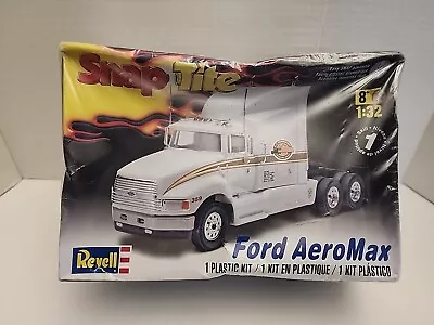 Revell Ford AeroMax Semi Truck Plastic Snap Tite Assemble No Glue Model Kit 1:32 • $34.99