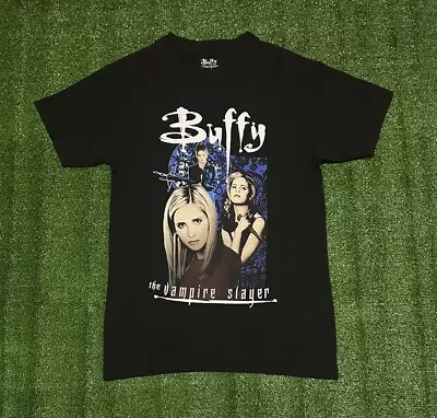 Buffy The Vampire Slayer Black Graphic T Shirt Adult Size Small • $9.99