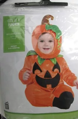 Cute As A Pumpkin Costume Infant 6-12 Months • $30