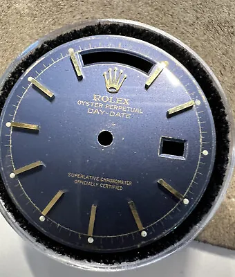 Rolex Blue Day Date Dial For Vintage President Watch 1970s 1803 • $2250