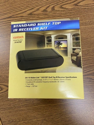 $25 • Buy Xantech 291KITRP 291-10 Hidden Link DLP/CRT Standard Shelf Top IR Receiver Kit