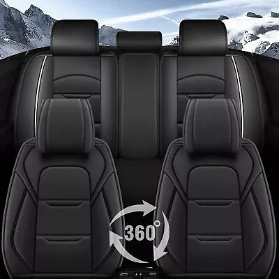 For Mazda 3 2010-2019 Car Seat Covers Full Set Faux Leather Cushion Pad Luxury • $120