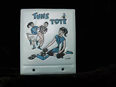 Ponytail Vintage Tune Tote 45 Record Holder • $14.99