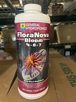 $24.79 • Buy General Hydroponics FloraNova Bloom 1 Quart Qt 32oz - Gh Flora Nova Nutrient