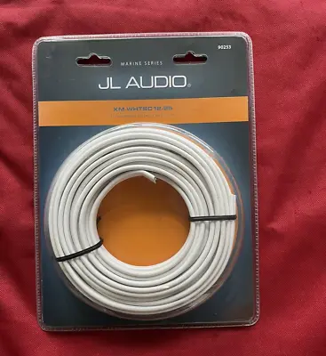 JL Audio XM-WHTSC12-25 12 Gauge AWG 25 Feet White Marine Speaker Wire NEW • $54.64