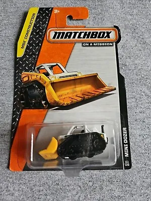 2014 Matchbox MINI DOZER White 111/120 LITTLE BEND Construction  • $3