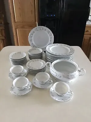 47pc Vintage Sheffield Fine China Classic 501 Dinnerware Set Japan • $199.99