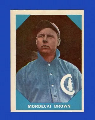 1960 Fleer Set-Break #  9 Mordecai Brown EX-EXMINT *GMCARDS* • $0.79