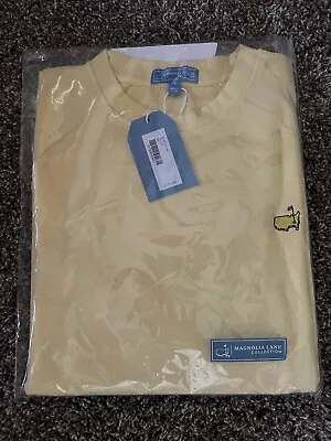 2024 Masters Women’s Small Yellow Magnolia Lane Brand Crew Sweatshirt NWT • $100
