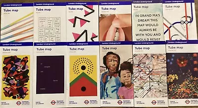 12 London Underground Tube Maps • £2.60