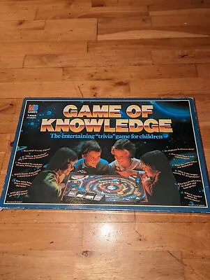 Vintage Game Of Knowledge - MB 1984 Complete - Fun Family Trivia Board Game • £18.99