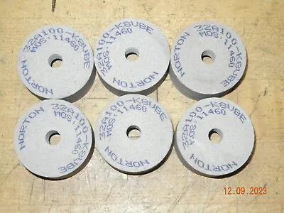 6 New Norton Metal Lathe Tool Post Grinding Grinder Wheels 32a100 • $49.99