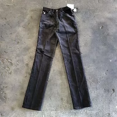 New Vintage Gloria Vanderbilt Murjani Jeans Size 8 Black Pants Straight 80s • $53.99