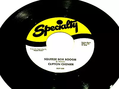 Squeeze Box Boogie / The Cat's Dreamin' By Clifton Chenier • $7.99