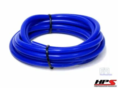 HPS 3.5mm Full Silicone Coolant Air Vacuum Hose Line Pipe Tube X 5 Feet Blue • $16.69