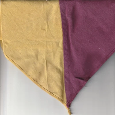 £1 • Buy Scout Necker UK -Yellow/Maroon Halved (NK)