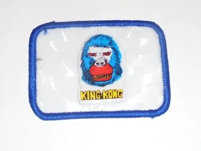 Vintage Monster KING KONG Cartoon Puffy Prism Reflector Sticker Patch TV Movie X • $17.56