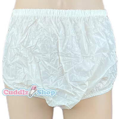 £12.99 • Buy Cuddlz Creamy Coloured Stretchy Pull Up Plastic Incontinence Pants Briefs
